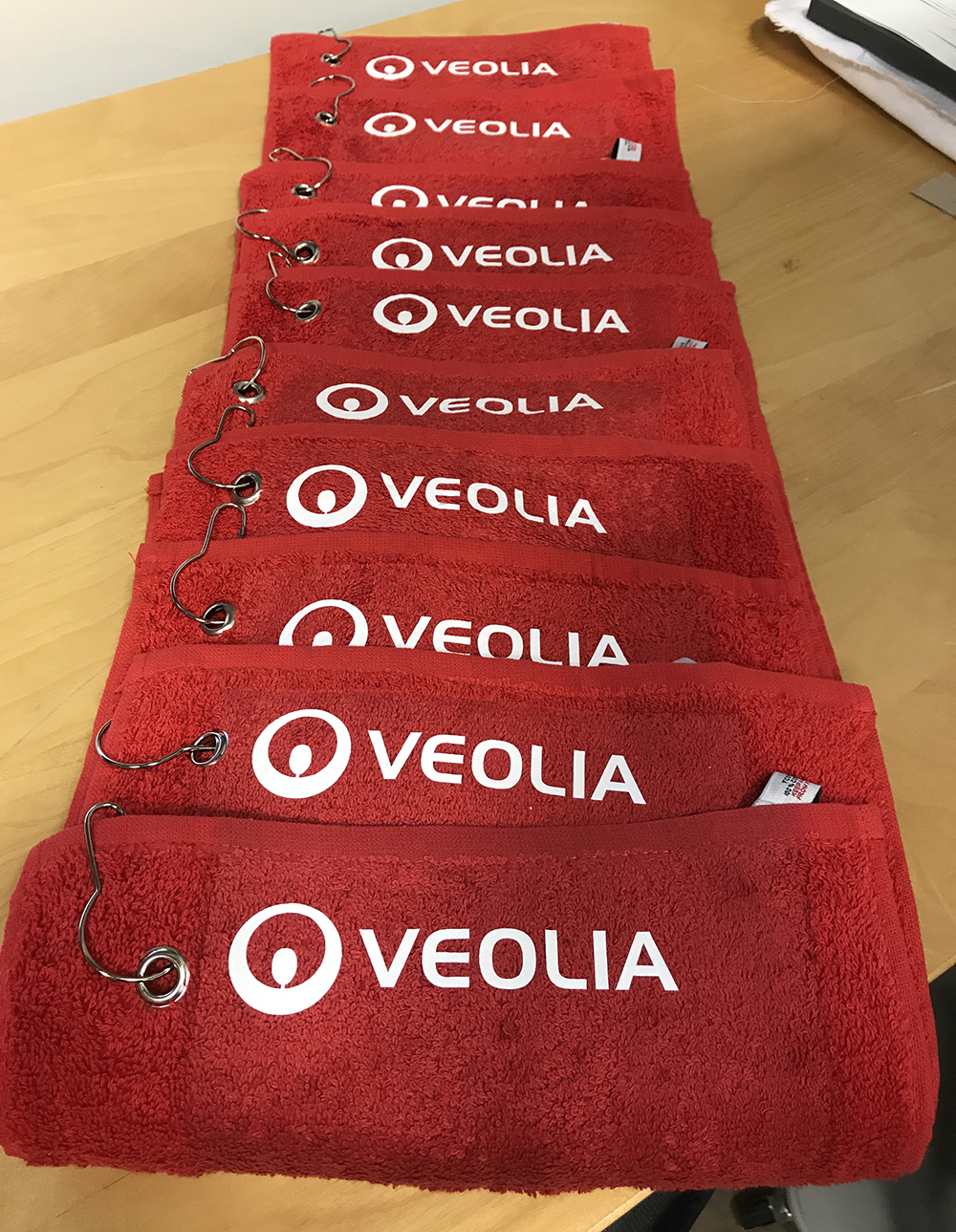 Golfhanddukar med tryck