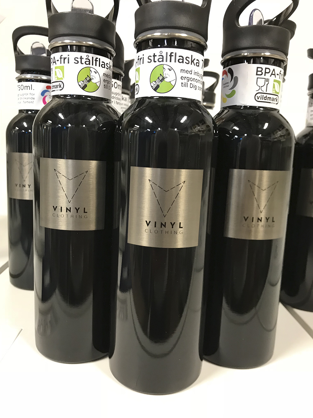 Vattenflaska Flip Steel 0,75L