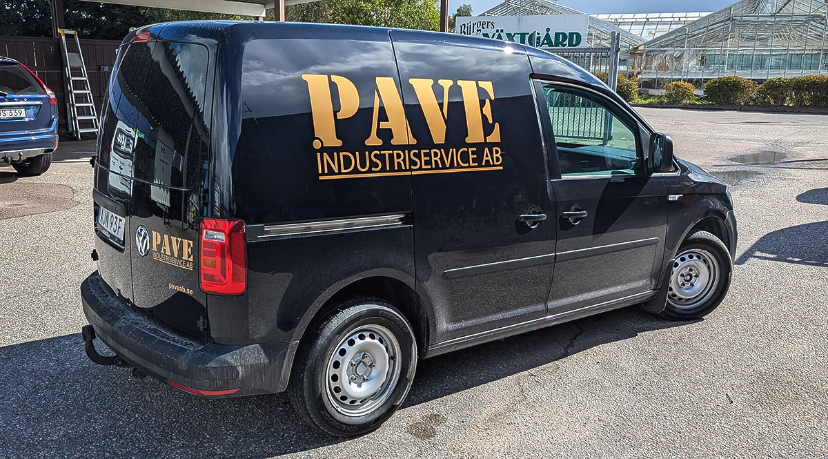 Bildekor till Pave Industriservice - Reklamhuset RINK