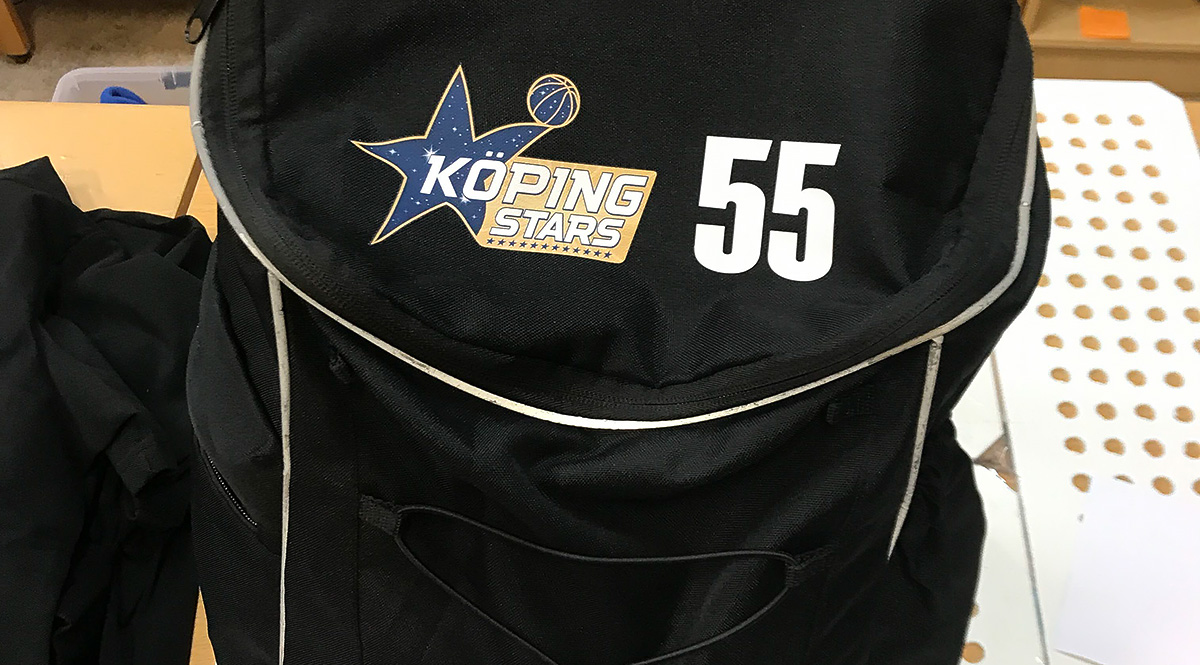 Ryggsäck med transfertryck - Reklamhuset RINK